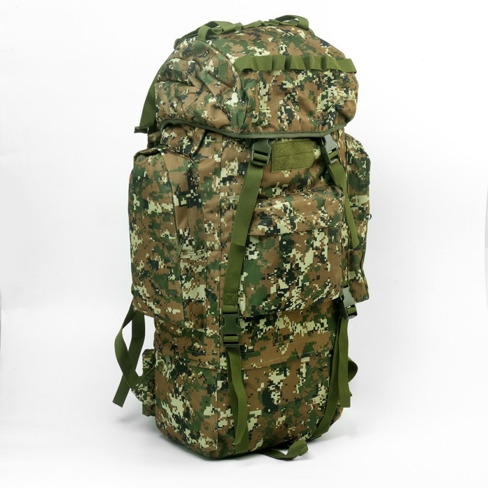 Рюкзак туристический Adventure, мужской, 65 л, oxford, камуфляж marpat woodland