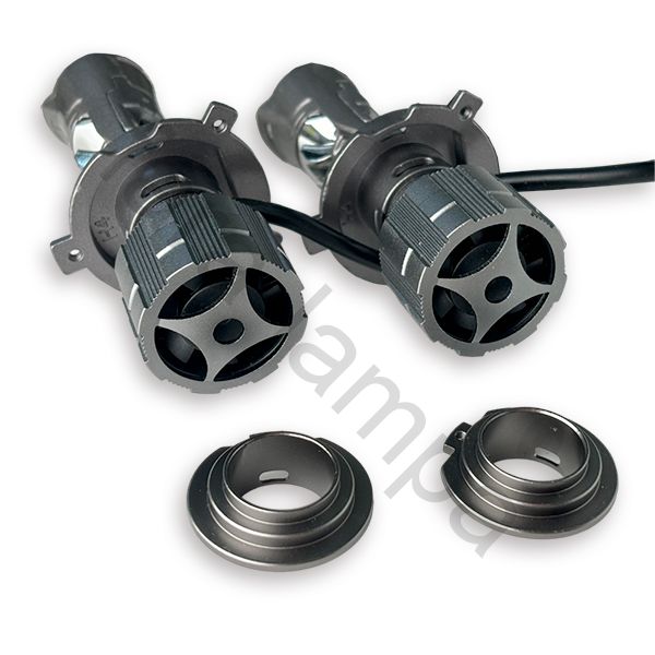 Светодиодные мини линзы автолампы в фары A80-HB3 9005