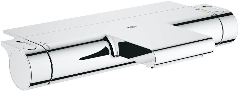 34464001 Grohtherm 2000 New Термостатический смеситель для ванны с полочкой, хром