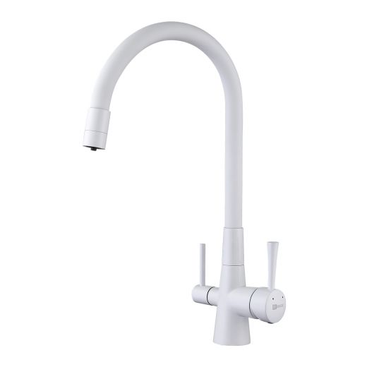 Смеситель для кухни Lemark Comfort с подключением к фильтру с питьевой водой LM3075W