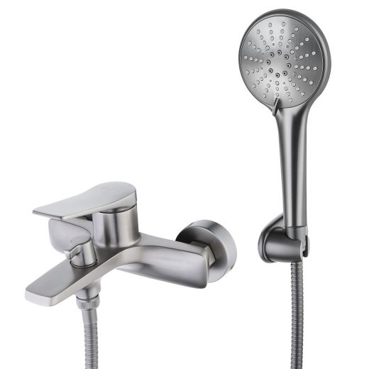 Смеситель для ванны и душа Lemark Bronx LM3714GM