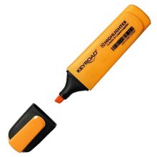 Текстмаркер 2-5мм KEYROAD Neon оранжевый скошен/12, шт