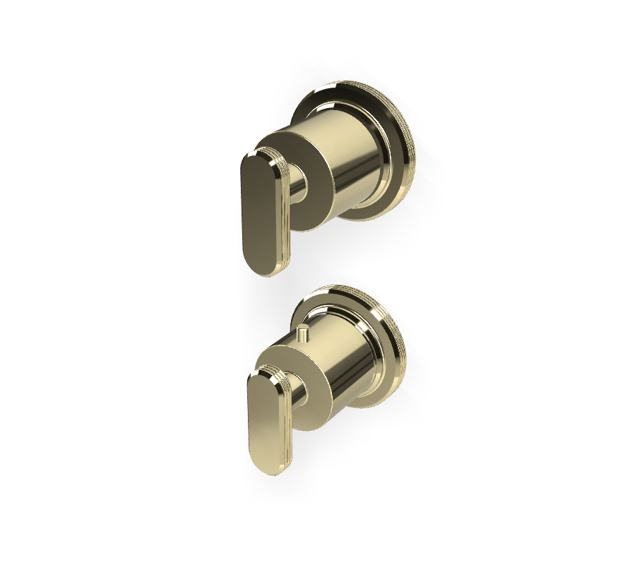 Однорычажный термостатический смеситель Fima - Carlo Frattini Park Lane встраиваемый для душа F1333N7 ФОТО