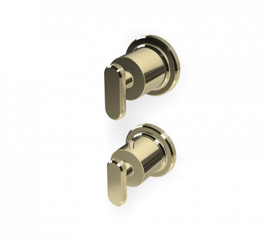 Однорычажный термостатический смеситель Fima - Carlo Frattini Park Lane встраиваемый для душа F1333N7 схема 5