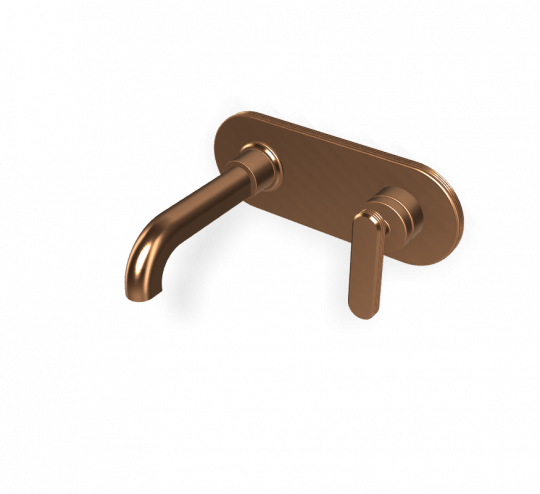 Однорычажный смеситель Fima - Carlo Frattini Park Lane настенный для раковины F1301WX5 схема 10