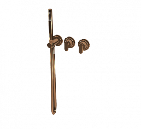 Смеситель Fima - Carlo Frattini Park Lane встраиваемый для душа F1319WX8 схема 10