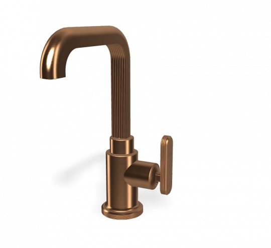 Однорычажный смеситель Fima - Carlo Frattini Park Lane на горизонтальную поверхность для раковины F1321L схема 11