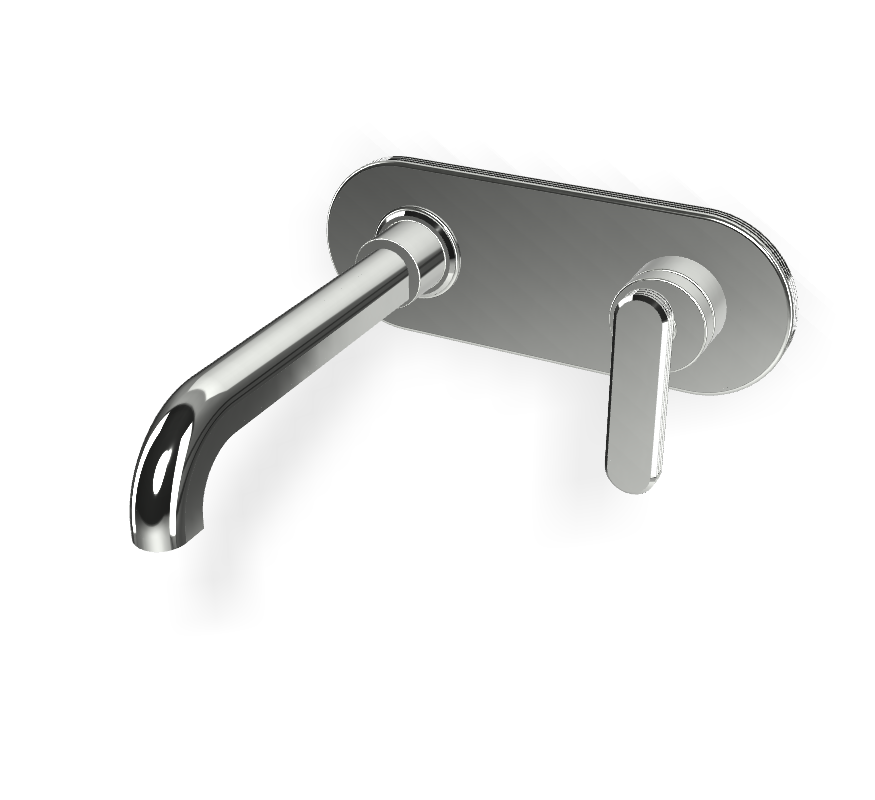 Изображение Однорычажный смеситель Fima - Carlo Frattini Park Lane настенный для раковины F1301WLX5