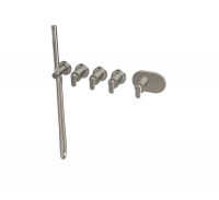 Термостатический смеситель Fima - Carlo Frattini Park Lane встраиваемый для душа F1368X3 схема 9