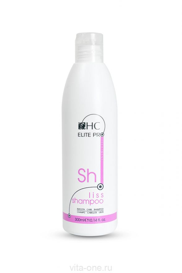 Шампунь глубокое увлажнение волос LISS серии ELITE PRO HAIR CONCEPT 300мл