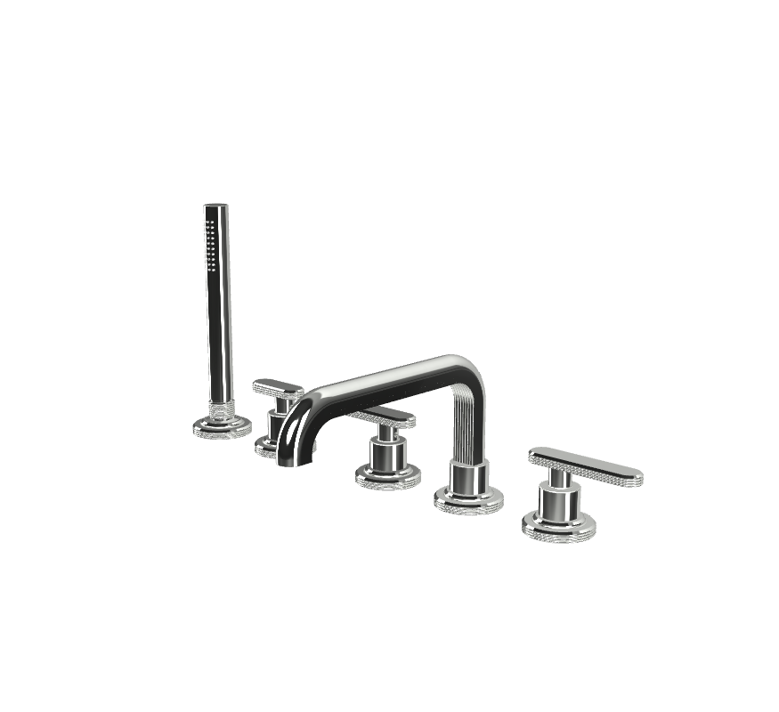 Изображение Смеситель вентильный Fima - Carlo Frattini Park Lane на борт ванны F1324