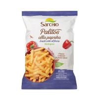 Палочки Палитос с паприкой без глютена 45 г, Palitos con paprica, Sarchio, 45 g