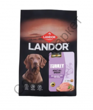 Корм сухой LANDOR MONOPROTEIN для собак всех пород c индейкой 1,5кг