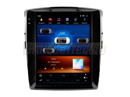 Магнитола Tesla для Mitsubishi Pajero 4, Montero 4 2006-2023, 360 камеры, HDMI, Coaxial & Optical (ZF-1302-QE)