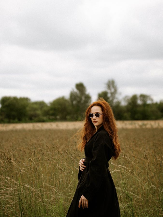 Кимоно из крапивы черное