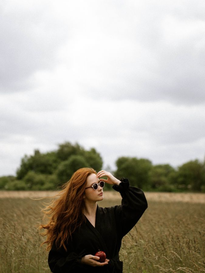 Кимоно из крапивы черное