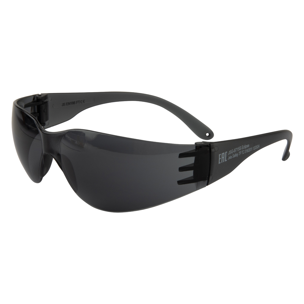 Jeta Safety JSG-8715S Дымчатые облегченные очки из поликарбоната