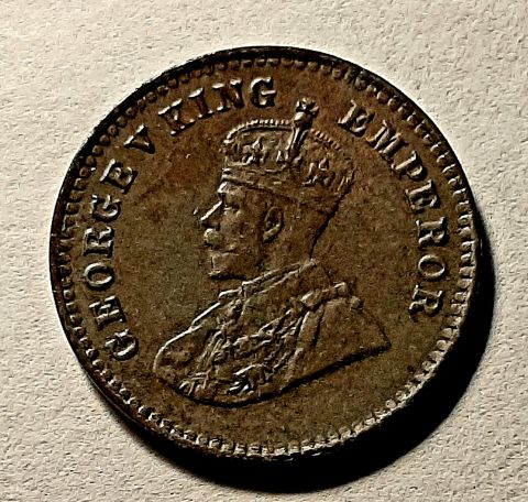1/12 анны 1921 Индия Великобритания UNC Георг V