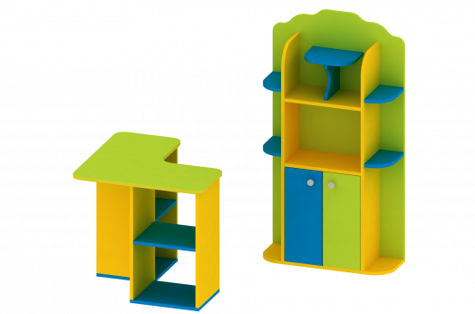 Игровая зона «Магазин с угловой витриной» СР-АД-46