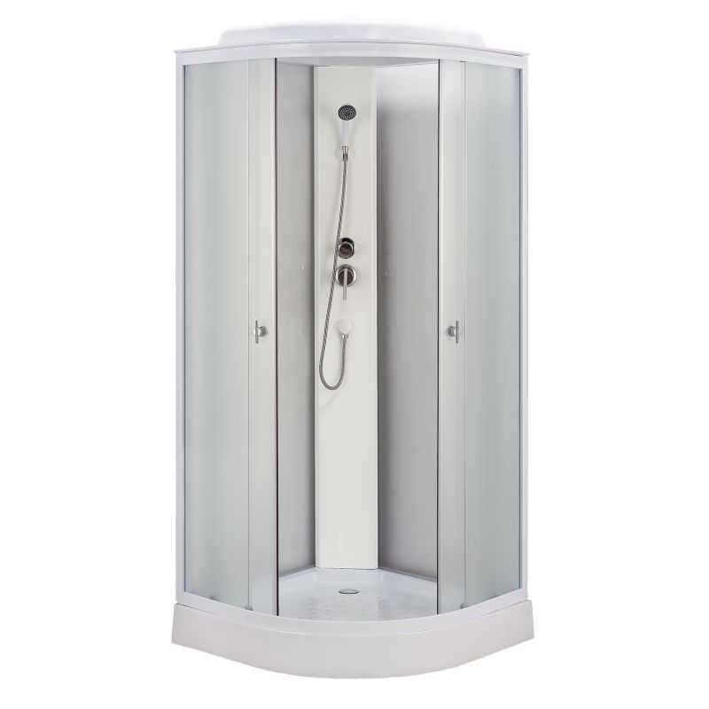 Душевая кабина Loranto 90x90x215 низкий поддон, CS-981ТМ/W