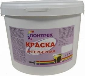 Краска для Стен и Потолков Лонтрек ВДАК 20-03 СЛ 40кг Супербелая, Матовая / Lontrek
