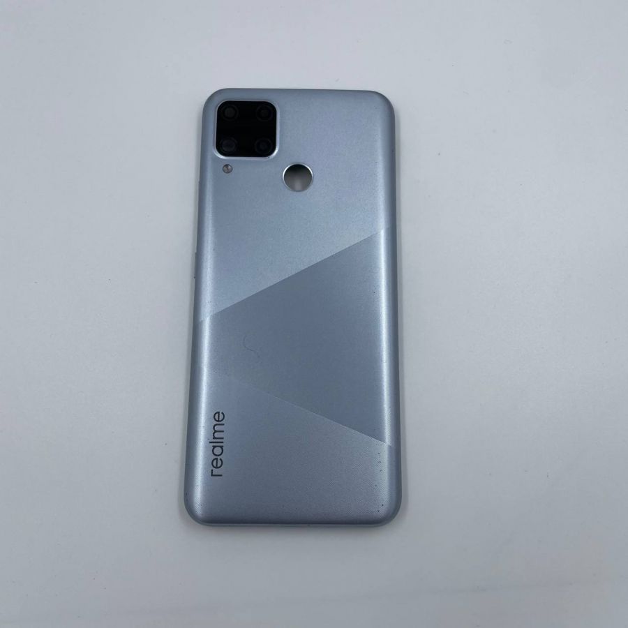 Realme C25 Задняя Крышка серая оригинал c разбора