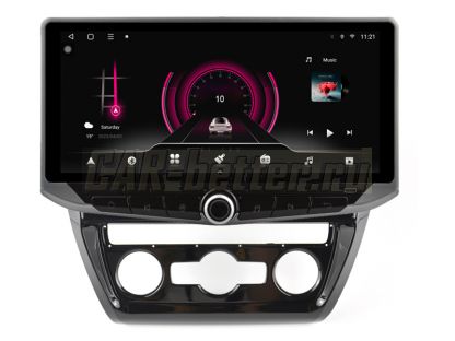 Магнитола Volkswagen Jetta 6 2010-2018 кондиционер, экран 10.88', USB, Type-C, держатель (W2-WT9224A)