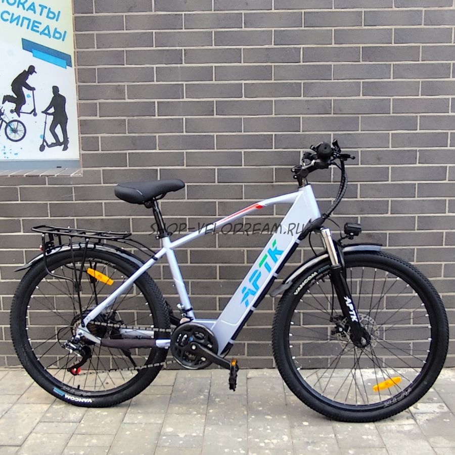Электровелосипед APTK silver 26"