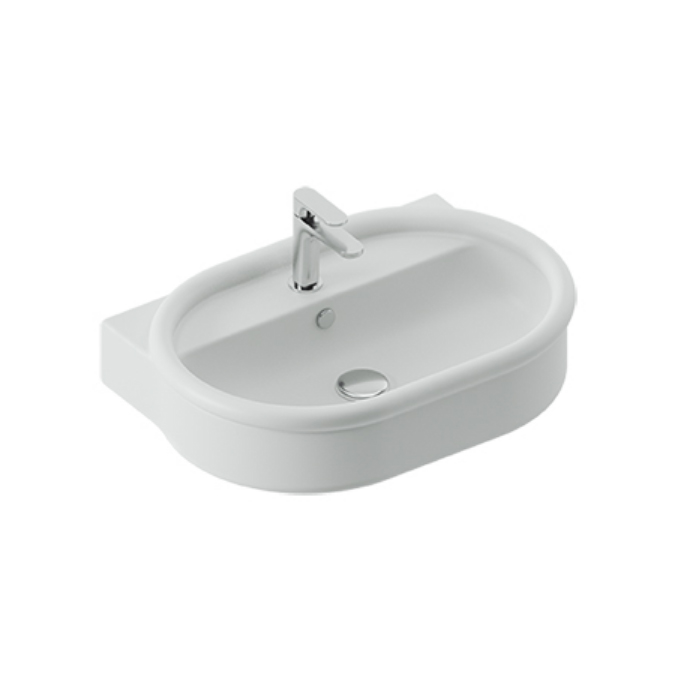 Раковина Artceram Brera 650х460х180 мм BRL004 цена от 41 774 ₽ Фото Раковина Artceram Brera 650х460х180 мм BRL004