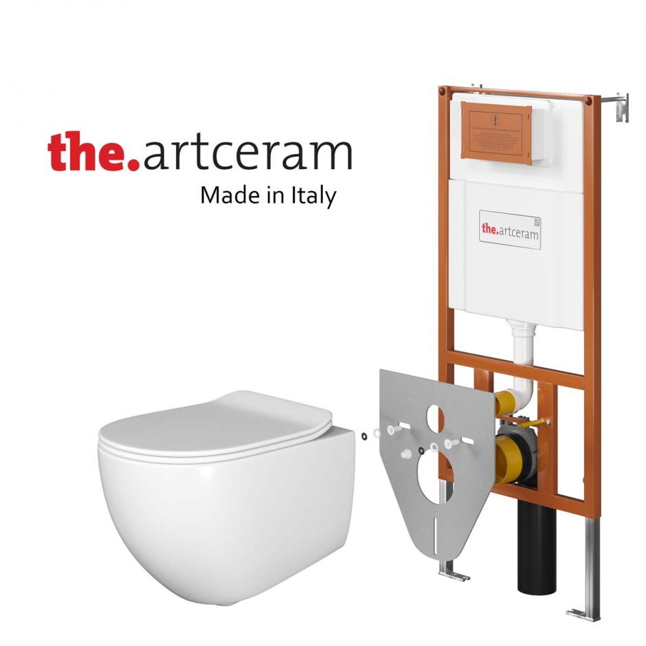 Инсталляция Artceram с унитазом File 2.0 700.101.02