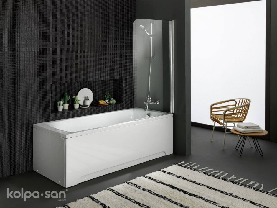 Прямоугольная акриловая ванна Kolpa-San Evelin 170х70 ФОТО