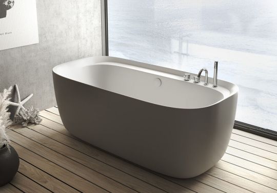 Отдельностоящая акриловая ванна Kolpa-San Lux FS 170x85 схема 4