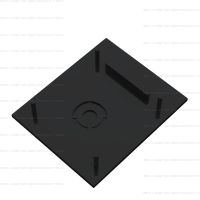 NEW! Заглушка к магнитному шинопроводу SKYLINE 48 (2 шт) Черный