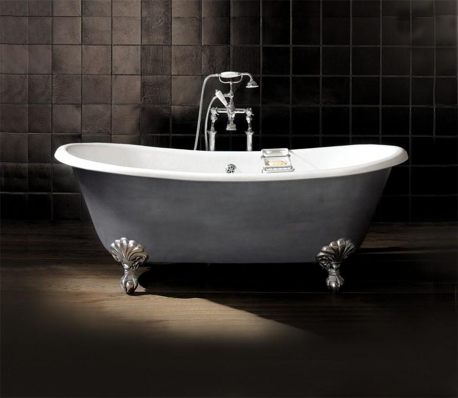 Изображение Чугунная ванна Devon&Devon Admiral Iron Effect 182x80