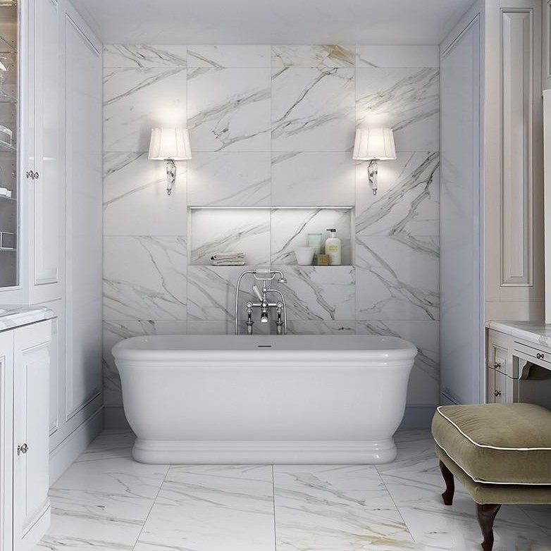 Ванна из искусственного камня Devon&Devon Hollywood 175x88,5