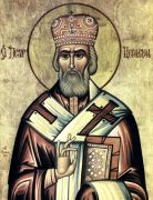 Икона Святой Петр Цетиньский: Символ духовного наследия (рукописная)