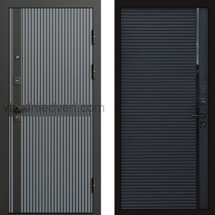 Входная дверь Termo-door Граунд Грей - Porte black