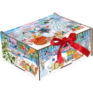 Шкатулка Зверята в подарках 1000 грамм