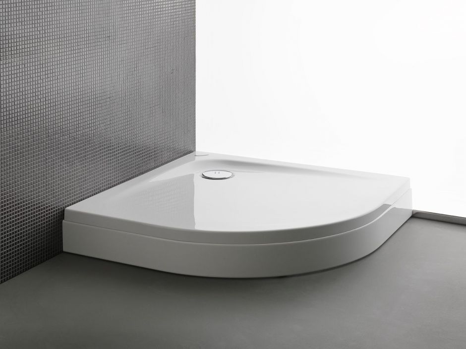 Душевой поддон Kolpa-San EVELIN из акрила (четверть круга) ФОТО