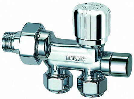 Узел нижнего подключения для двухтрубных систем 3/4" М24х19 FAR