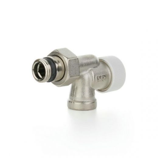 Вентиль термостатический 1/2" ВН, осевой никелированный ELSEN