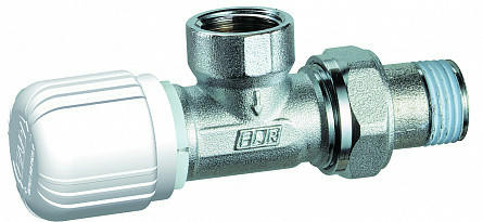 Вентиль запорный трехосевой левосторонний 1/2" ВР FAR