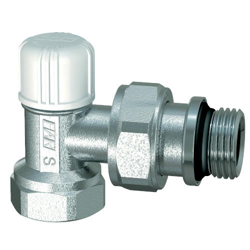 Вентиль запорный угловой 3/8" ВР FAR