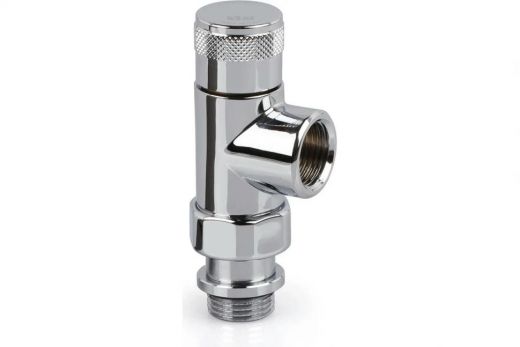Клапан запорный осевой Tondera 1/2", хром SR Rubinetterie