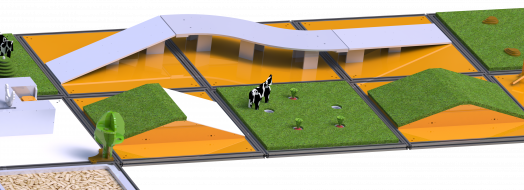 Испытательный полигон для роботов Агро