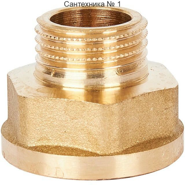 Переходник под ключ ВН 3/4"x1/2" STOUT