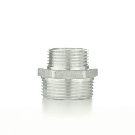 Ниппель переходной НН 1/2" х 1" с покрытием TIN ELSEN