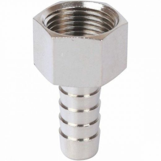 Штуцер ВР 2х50, никелированный STOUT