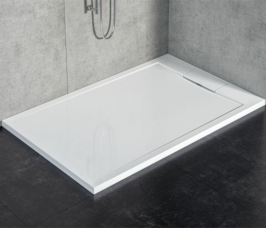 Душевой поддон квадратный Kolpa-San CAPO из литьевого мрамора схема 3