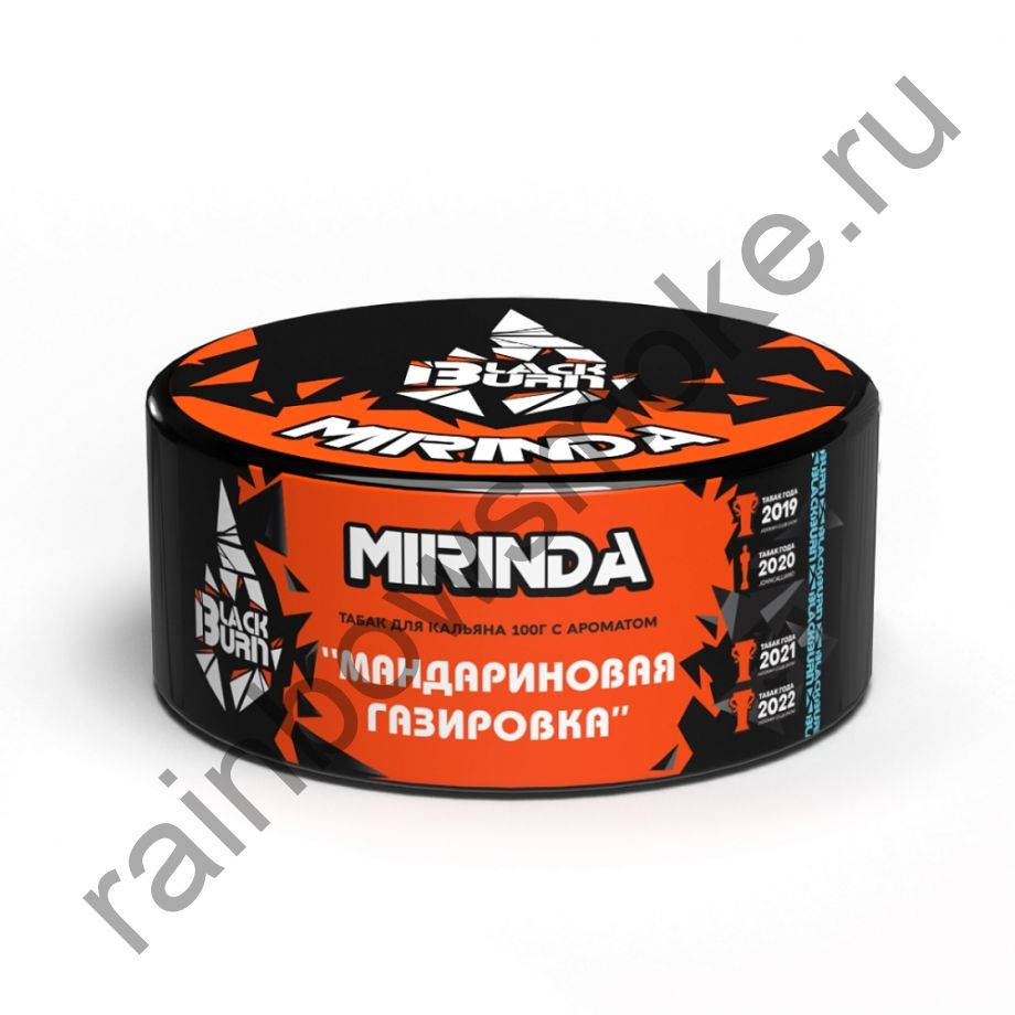 Black Burn 100 гр - Mirinda (Мандариновая Газировка)
